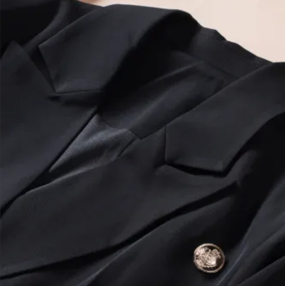 New Black double breasted blazer - Picture 10 of 16